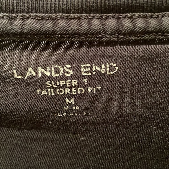 Pack of three Lands’ End Super T basic tee shirts - Picture 9 of 9